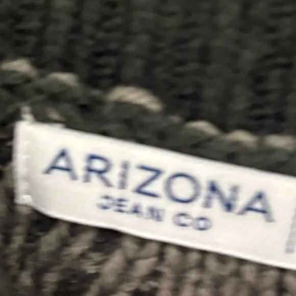 Arizona Jean Company Charcoal Cable Knit Sweater - Picture 4 of 5
